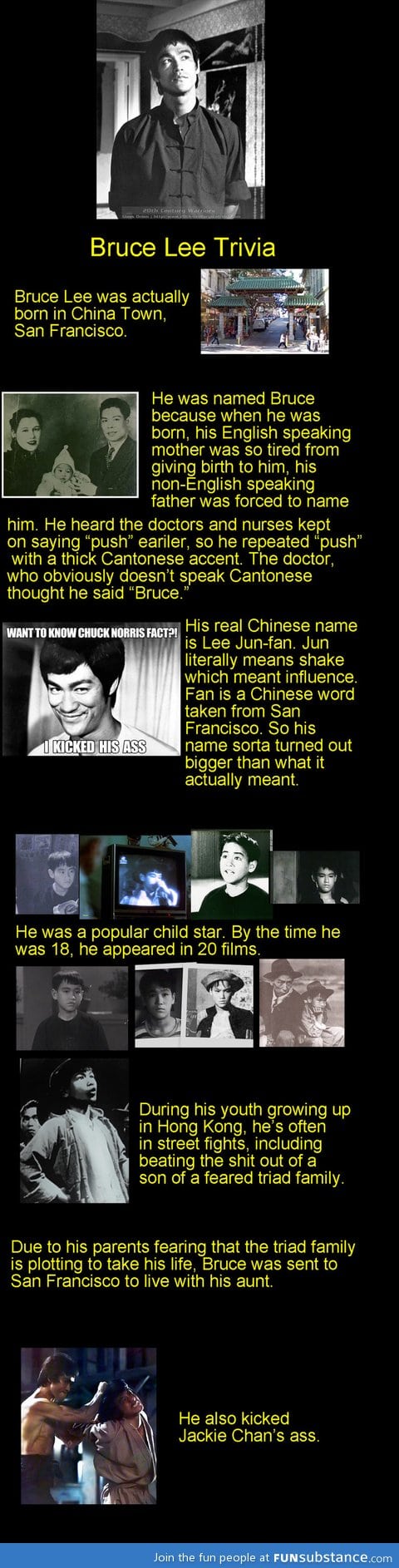 Some Bruce Lee facts