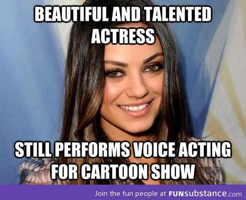 Can we all just appreciate Mila Kunis for a minute?
