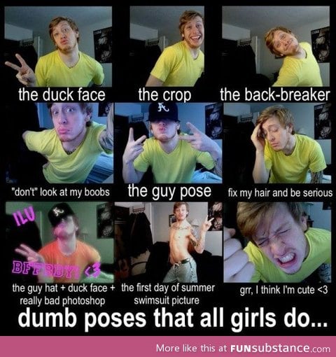 I bet you all know these poses.