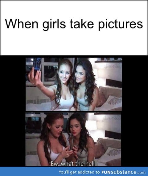 When girls take pictures