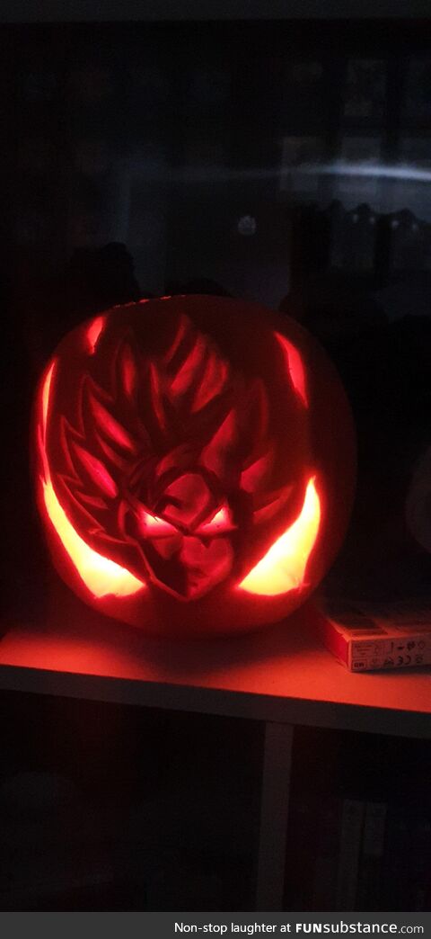 My goku pumpkin