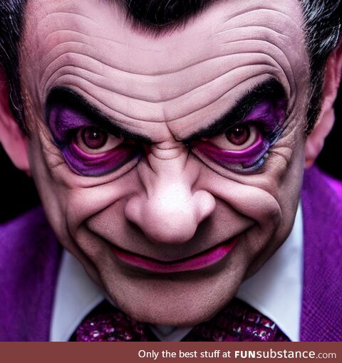 Rowan Atkinson as The Joker
