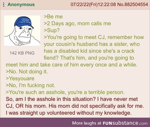 Anon gets volunteered