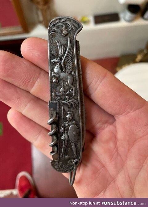 [OC] pocket knife at an estate sale