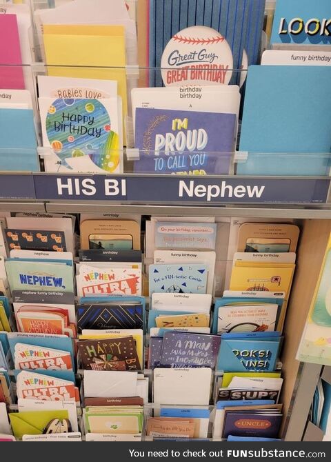 Hallmark cards are getting extremely specific