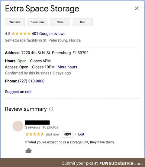 Recently moved and needed a storage unit, this review was super helpful