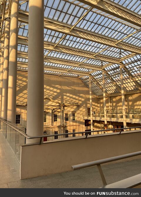 Play of light and shadow in The Metropolitan Museum of Art