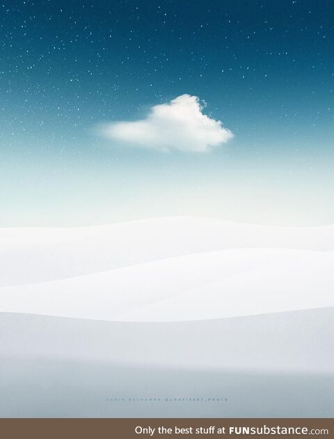 Lonely cloud and Dune vibrations (it could be the continuation of my series on Silence)