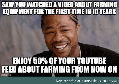 Guess I'm a farmer now