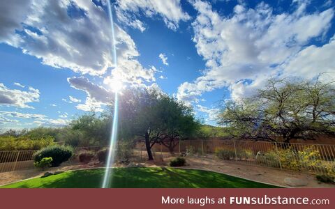 [OC] my back yard today in Arizona