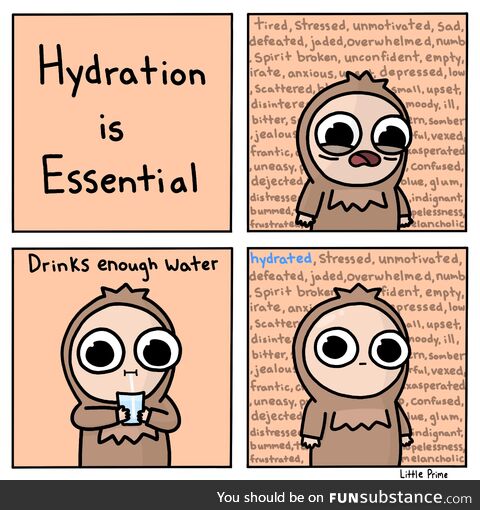 Just drink some water [OC]