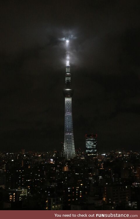 Tokyo Skytree at night