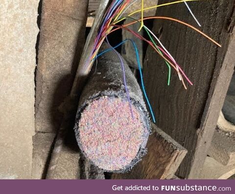 700 metres of fiber needs to be replaced due to vandalism