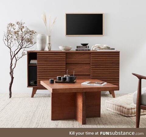 Shop the Japandi home collection! Choose furniture with clean lines, simple designs and