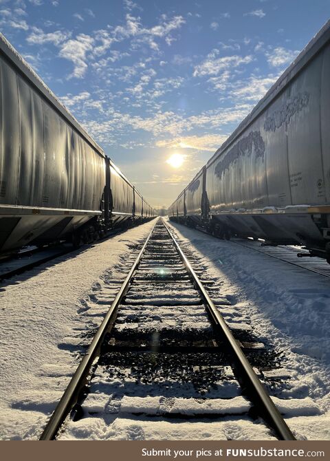I was working on the railroad today. (OC)