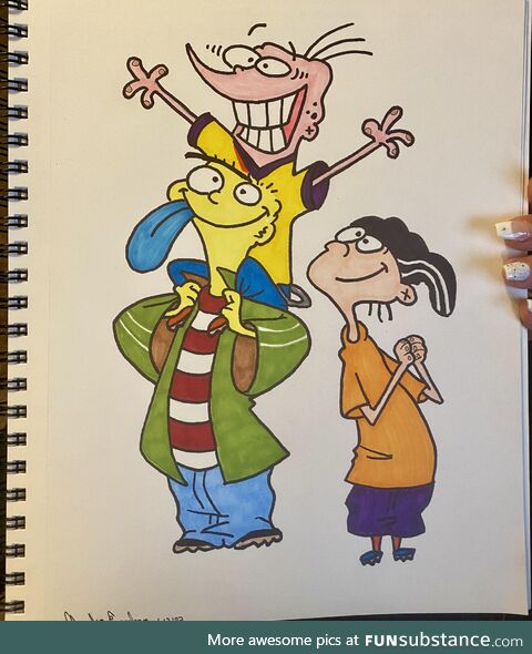 Ed, Edd n Eddy drawing I did tonight (OC)