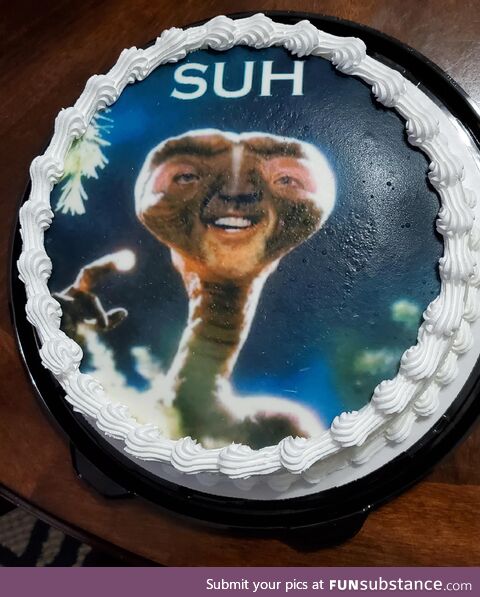 Today's my birthday, and this is the cake my fiance got for me. 100% worth the extra