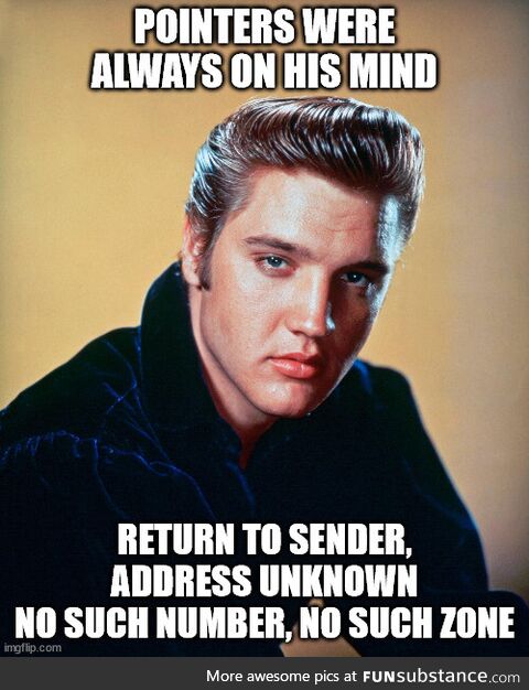 Elvis knew the pain