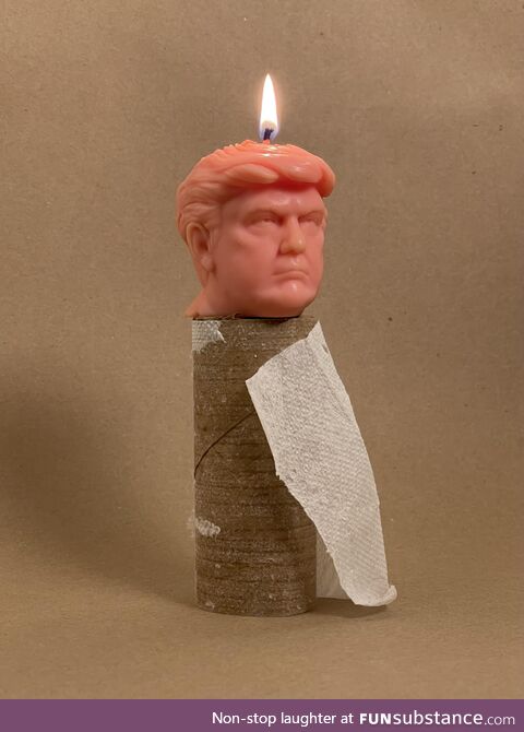 I made a candle, then watched it burn. (OC)