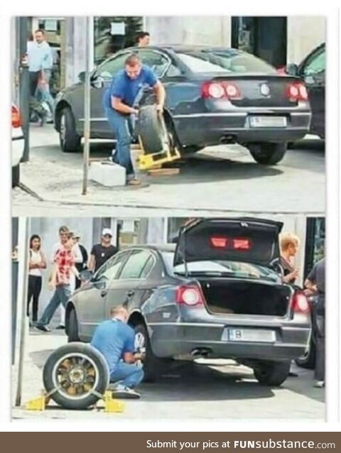 How to change your tire tutorial ????