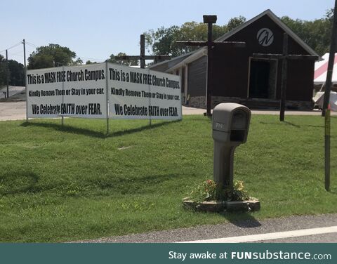 This church in rural Tennessee has an insane anti-mask policy