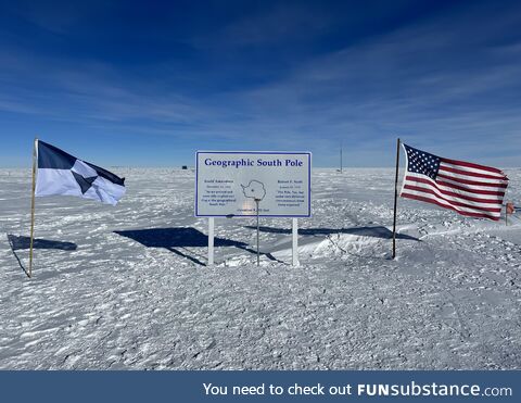The geographical South Pole
