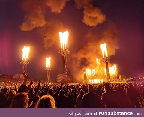 Rammstein live in Odense, Denmark