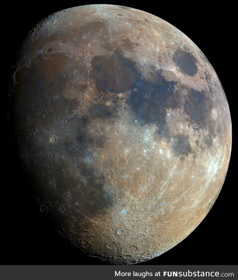 High resolution picture of the moon