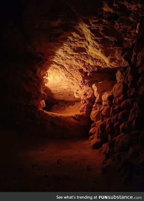 [OC] Spent another night in the catacombs, this was the entrance to the room I was in