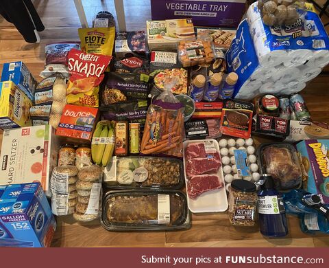 $565 worth of items from Costco in NY