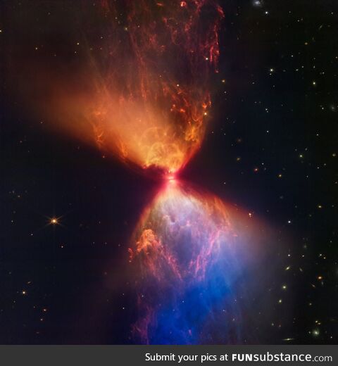 New picture from James web space telescope shows protostar