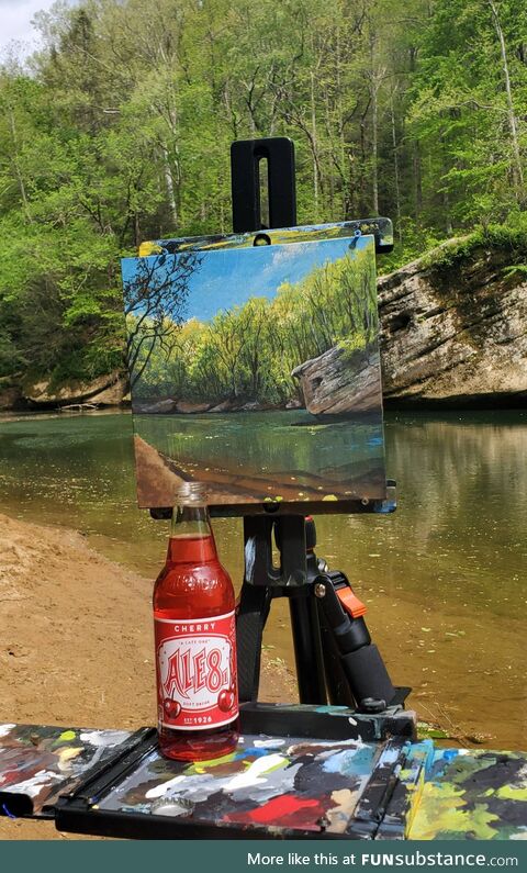 Cheers from Jump Rock in the Red River Gorge