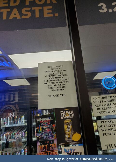 Local liquor store has had enough