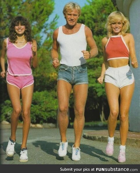 Things were so much simpler in the seventies. Everyone could buy their shorts off the