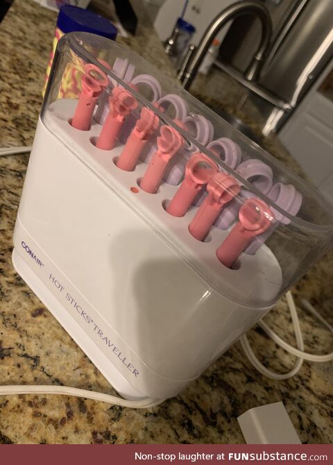 Found the wife’s tampon heater