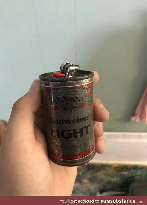 [OC] Limited addition antique Budweiser lighter holder