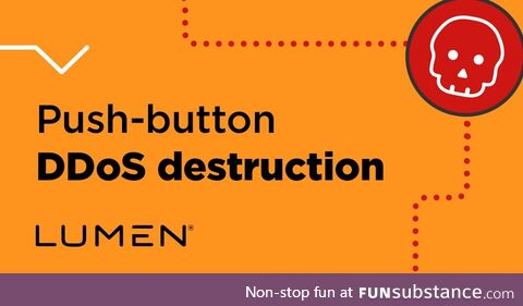 Is your website down because of DDoS? That’s a bad day. Time to get Lumen DDoS