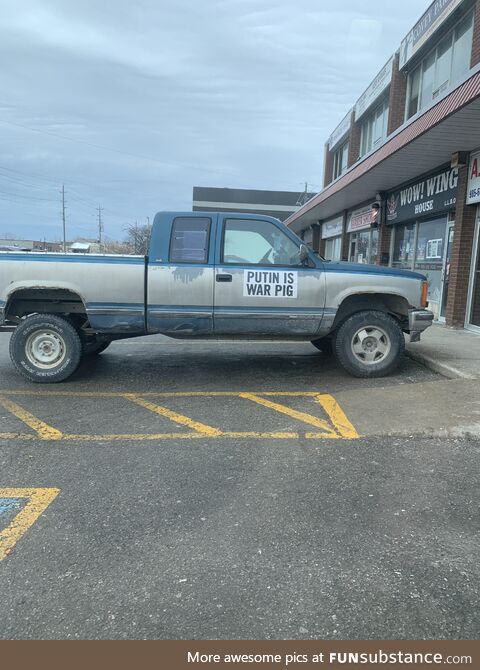 Saw this dude in Ontario today