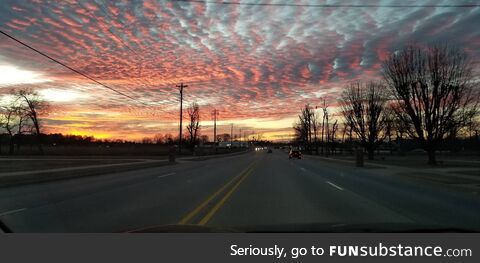 Arkansas sky, no filter