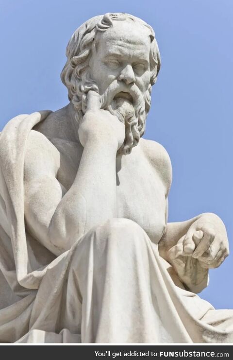 Socrates would have negative comment karma, since he used all day, telling people why