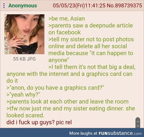 Anon is a deep asian