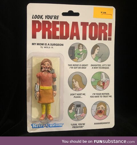 Look! You’re Predator