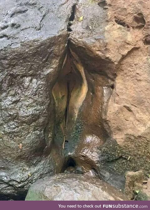 A cave in “ pound town” Kenya