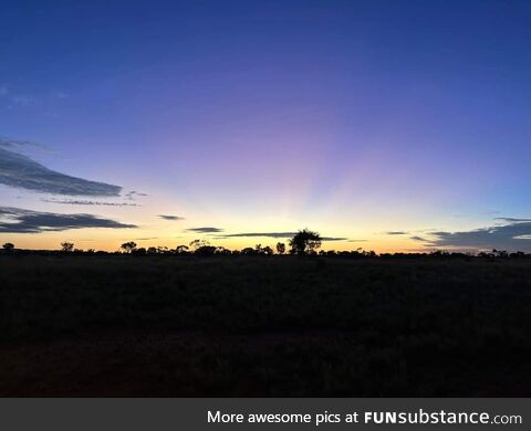 Sunrise in the NT Australia
