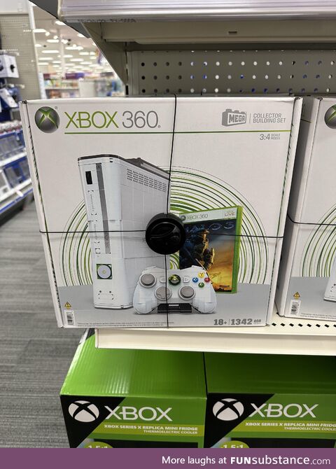 Spotted at Target. Had to double take, thought they were selling Xbox 360s
