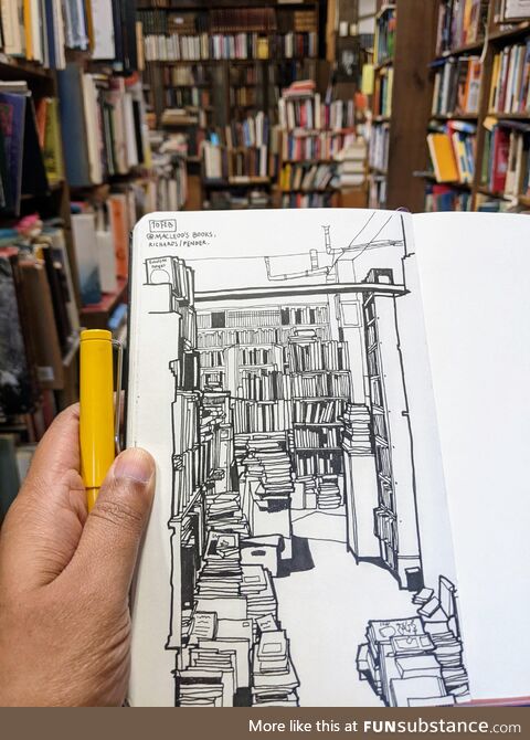 [OC] This bookstore in downtown Vancouver