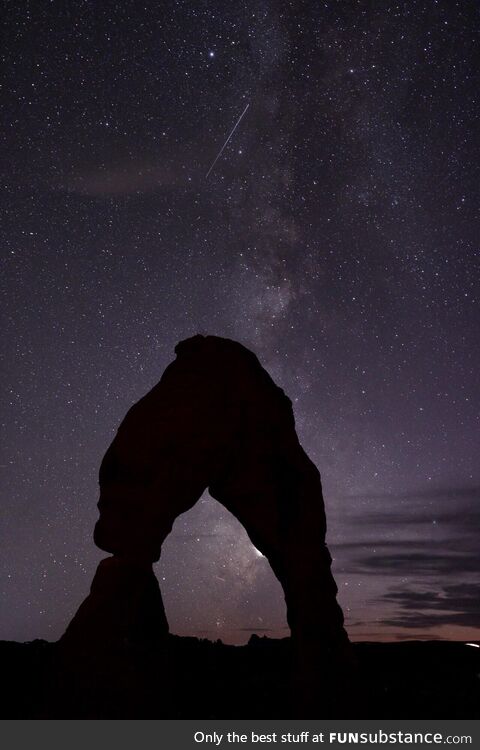 Delicate Arch and Milky Way at Arches Nat’l Park - 11/4/2021