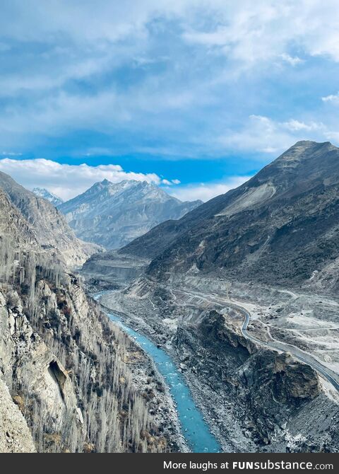 View over the Altit fort, Hunza, GB, Pakistan
