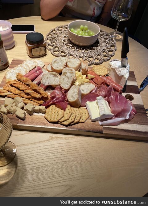 My very first charcuterie board!