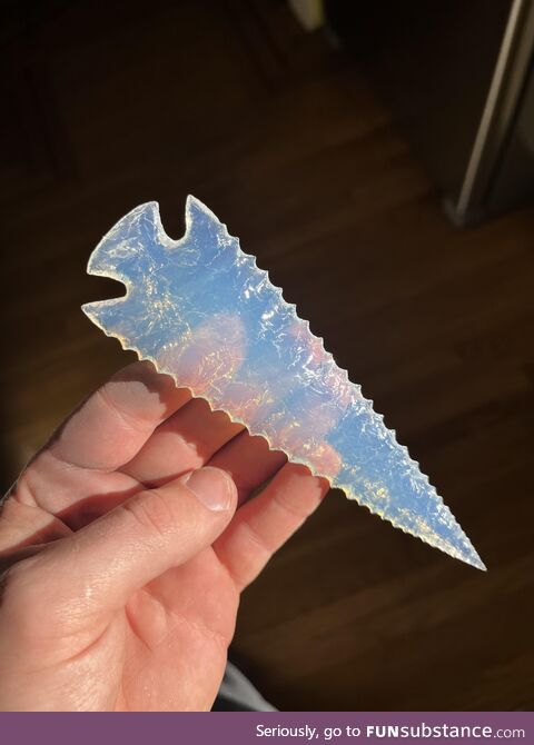 I made an Opalite Spearhead
